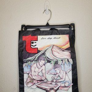 Collectible Hawaiian Taro Pounding (Poi) Reusable Tote Bag